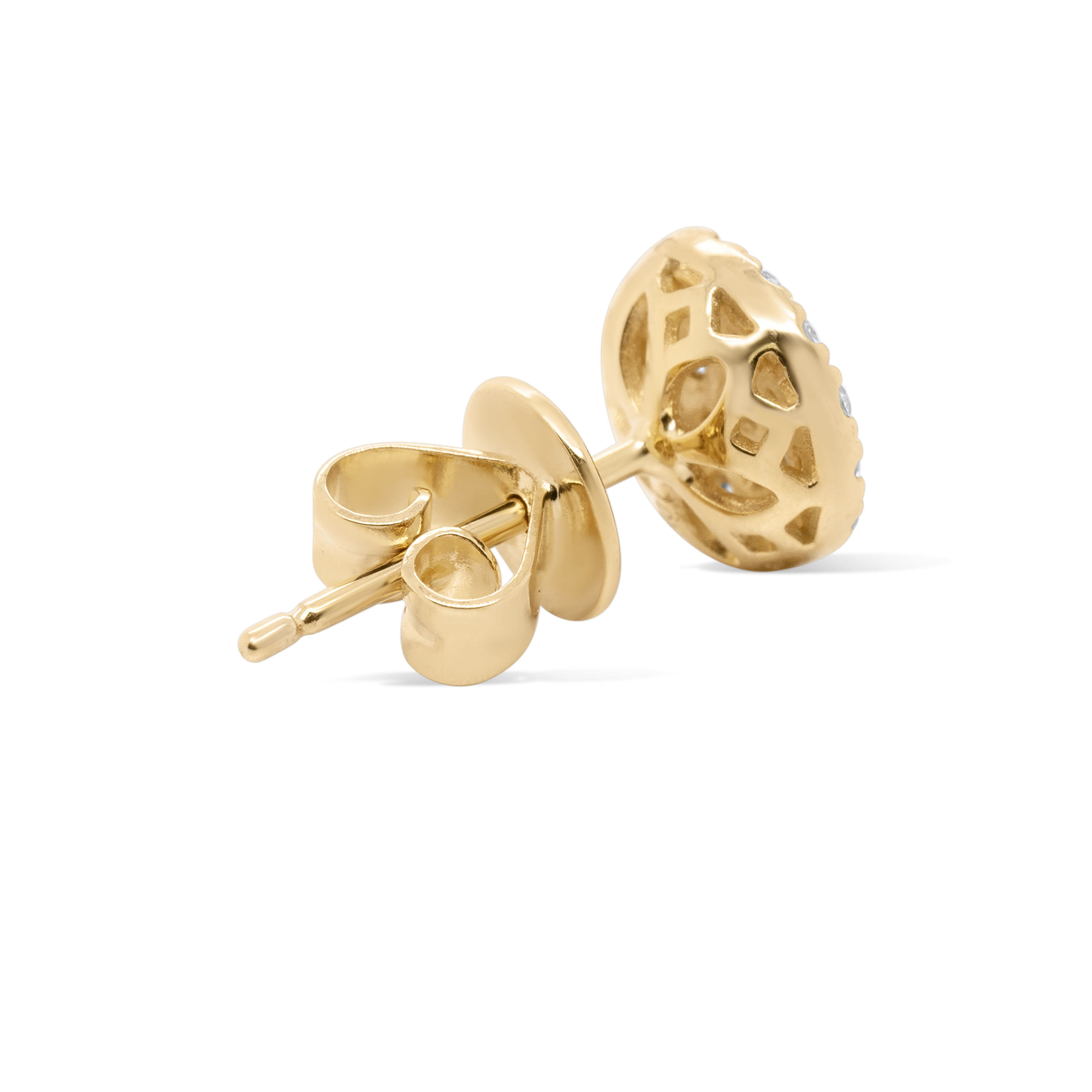 Diamond Earrings 0.47 ct. 10K Yellow Gold